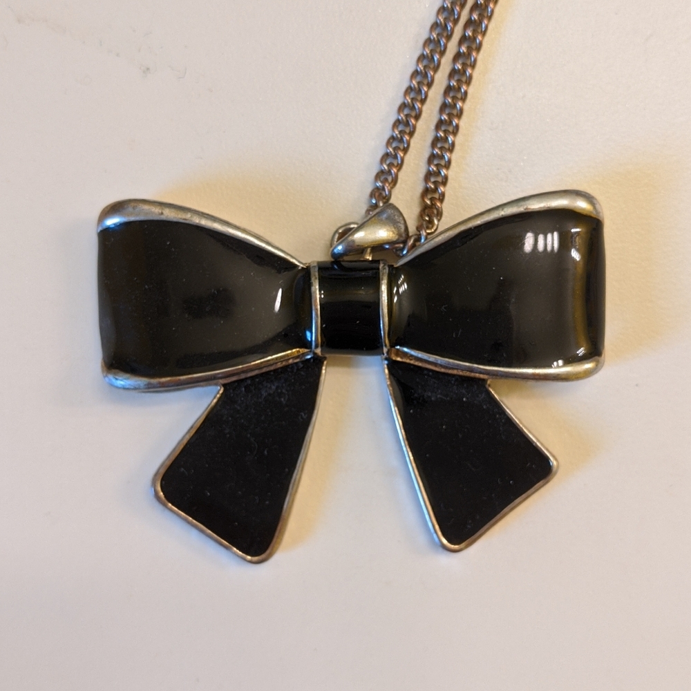 LAST CHANCE Large Bow Necklace